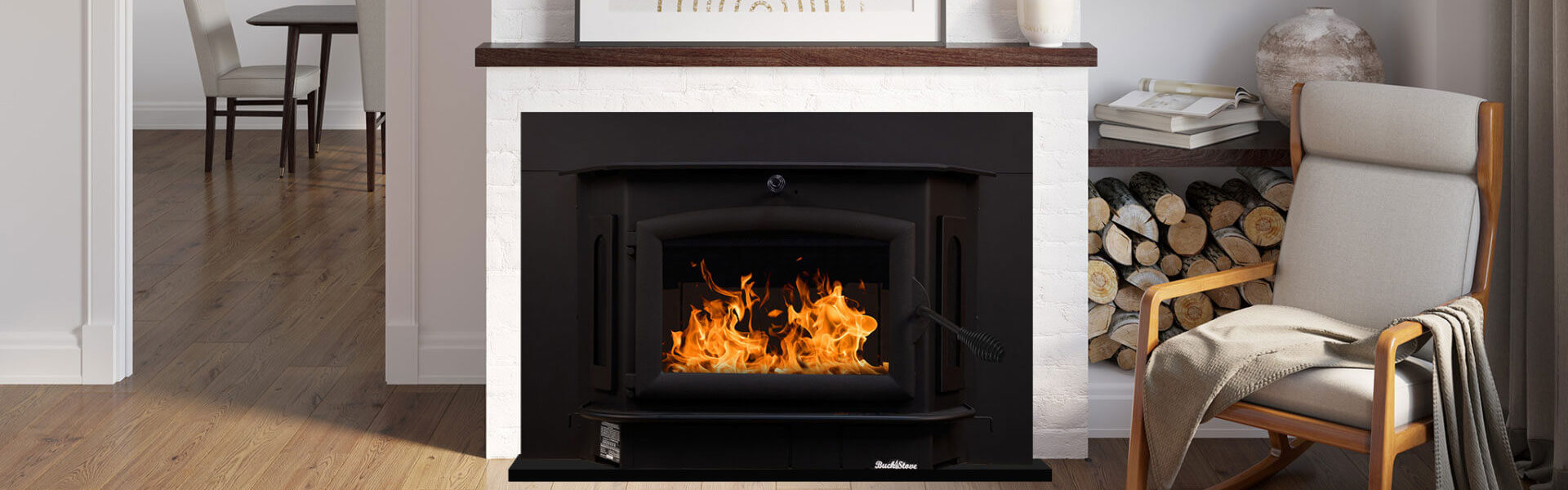 Buckstove Model 91 Insert Wood